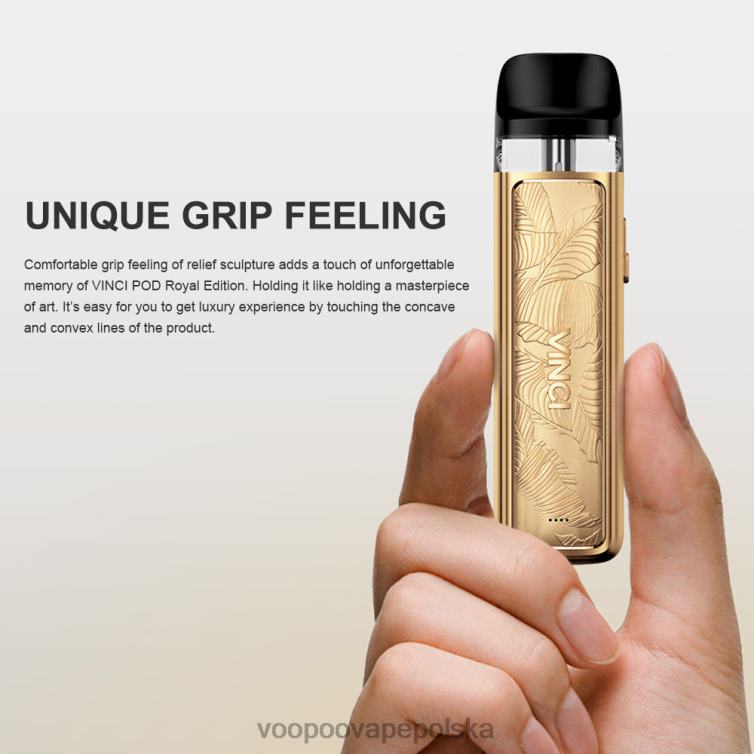 VOOPOO VINCI POD wydanie królewskie złoty Liść R8680343 | VOOPOO Vape Warszawa